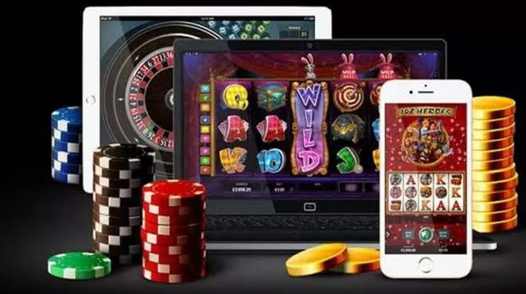 togel singapura live casino studio with professional dealers at roulette and baccarat tables